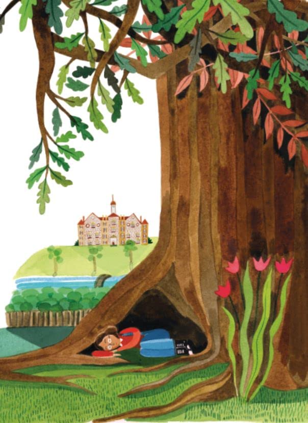 La bambina che ascoltava gli alberi
