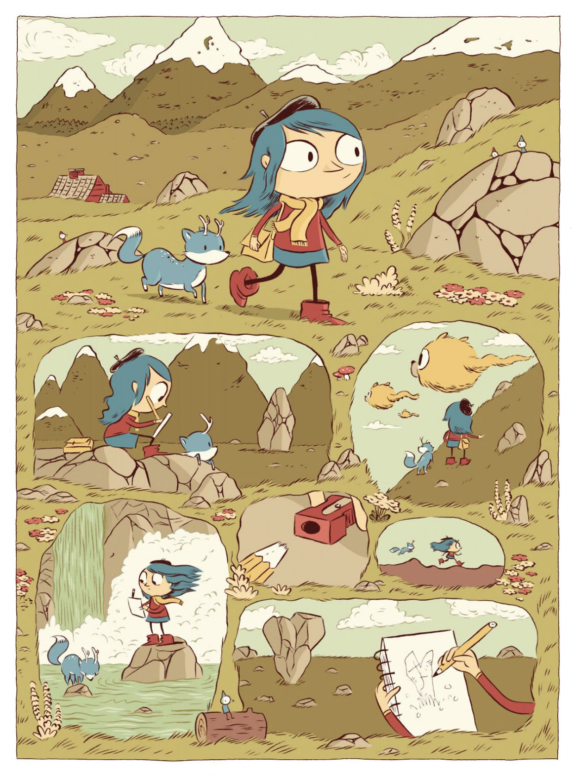Hilda e il troll di Luke Pearson